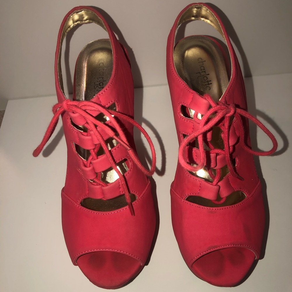 Pink Wedges - Picture 2 of 4